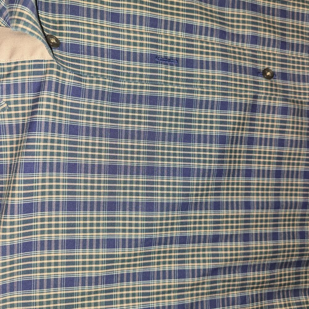 Paul Fredrick Classic Fit Button-Down Plaid Shirt 18-35